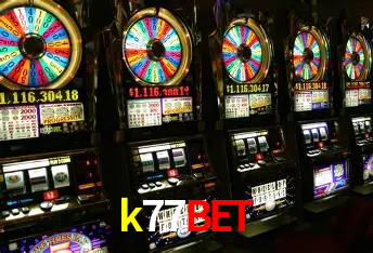 Interface do App k77bet